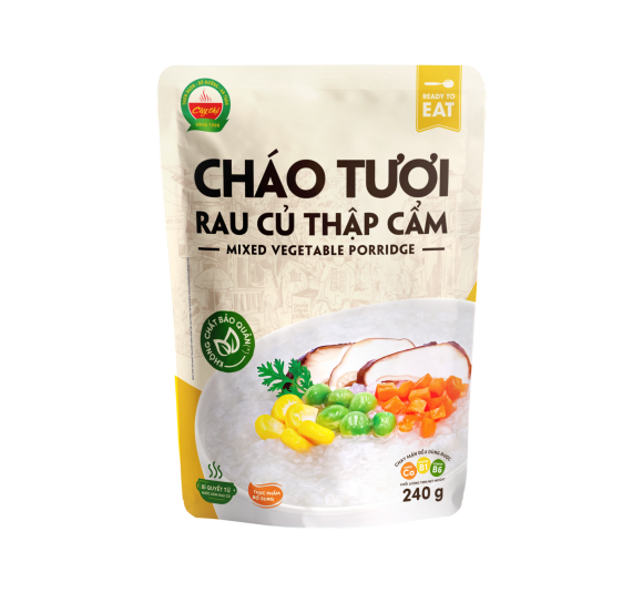 Cháo Tươi Rau Củ Thập Cẩm 