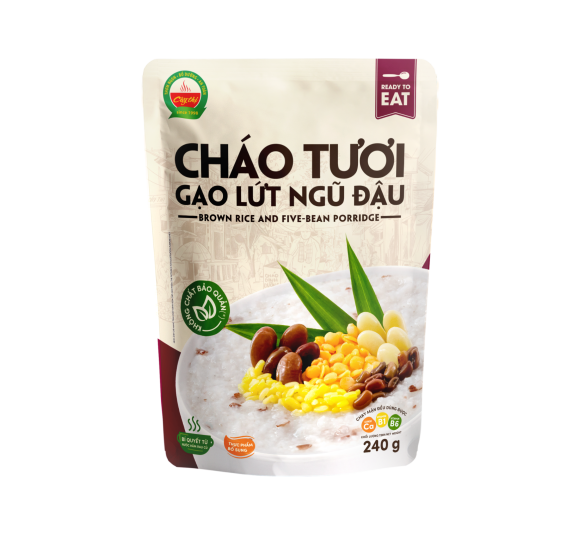 Cháo tươi Gạo lứt ngũ đậu 
