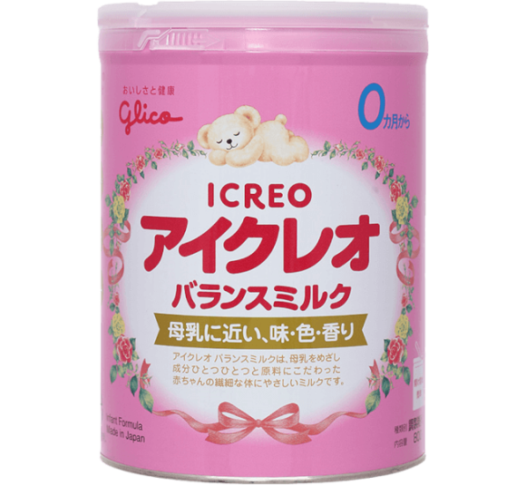 Sữa Glico Icreo Balance Milk số 0 800g (0-12 tháng)