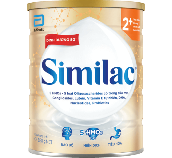 Sữa Similac 2+ 850g (Từ 2 tuổi)