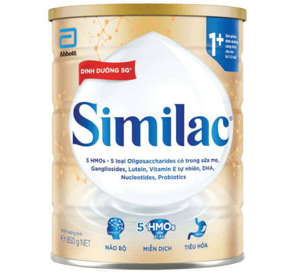 Sữa Similac 1+ 850g (1-2 tuổi)