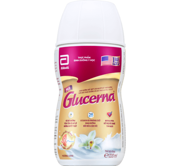 Thực phẩm dinh dưỡng y học Glucerna 220ml (Lốc 6 chai)
