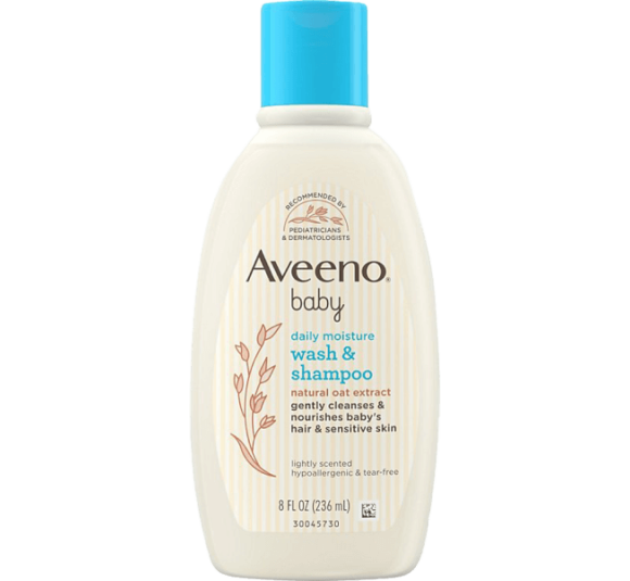 Sữa tắm gội toàn thân cho bé Aveeno Baby Lightly Scented 236ml