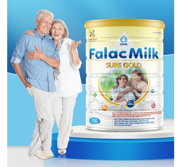 Sữa bột Falac Milk Sure Gold 900g 