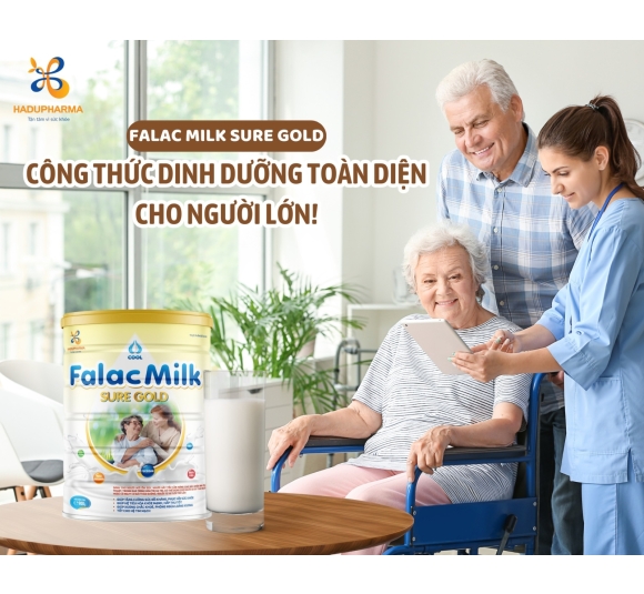 Sữa bột Falac Milk Sure Gold 900g 