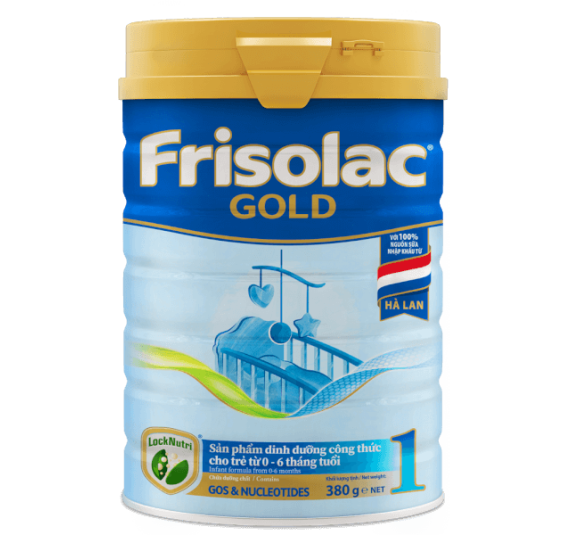 Sữa Frisolac Gold số 1 380g (0-6 tháng)