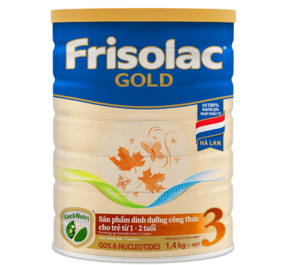 Sữa Frisolac Gold số 3 1400g (1-2 tuổi)