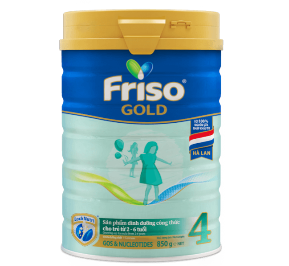 Sữa Friso Gold số 4 850g (2 - 6 tuổi)