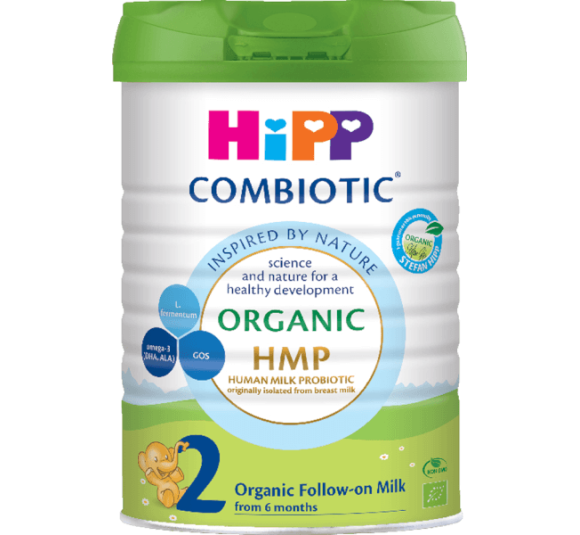 Sữa HiPP Organic Combiotic số 2 800g (6-12 tháng tuổi)