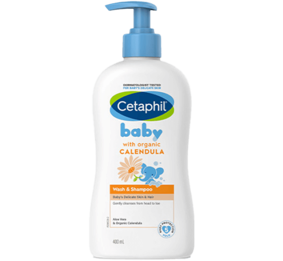 Sữa tắm gội trẻ em tinh chất hoa cúc Cetaphil 400ml