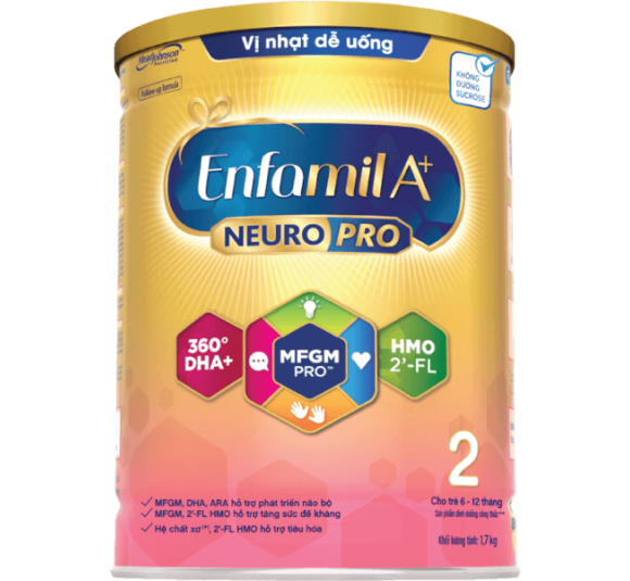 Sữa Enfamil A+ số 2 1700g (6-12 tháng) 2Flex
