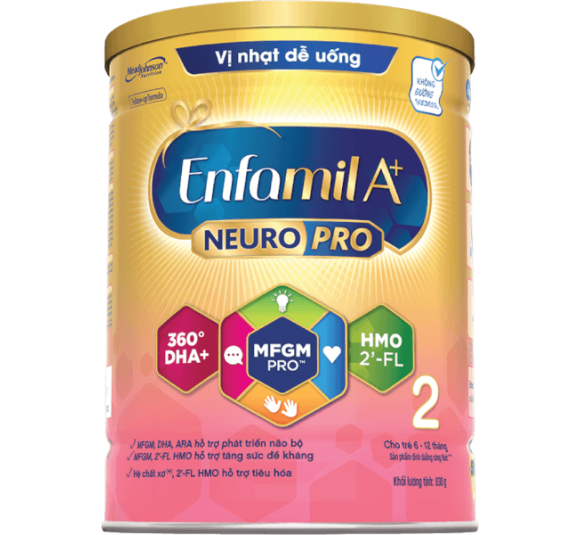 Sữa Enfamil A+ số 2 830g (6-12 tháng) 2Flex