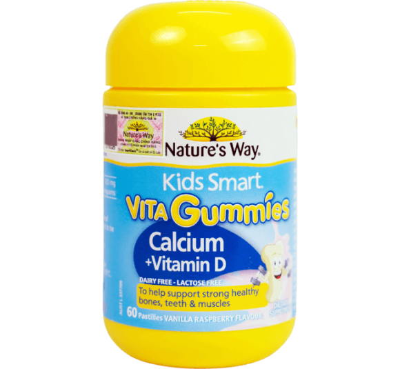 Thực phẩm bảo vệ sức khỏe Nature's Way Vita Gummies Calcium + Vitamin D