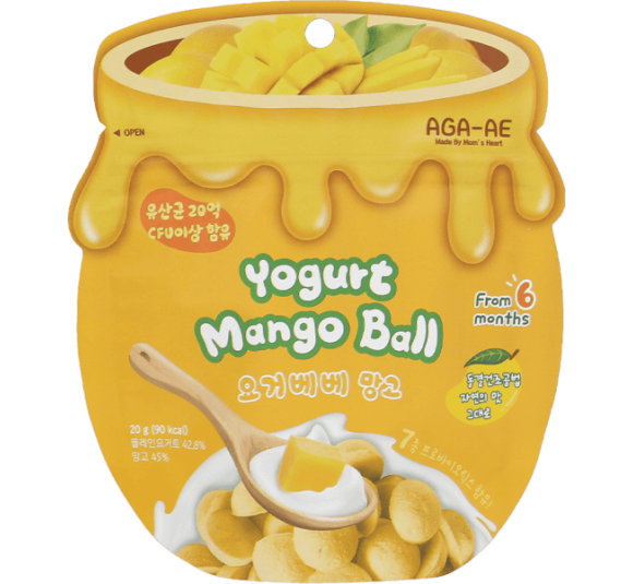 Snack sữa chua sấy khô AGA-AE vị xoài (20g)