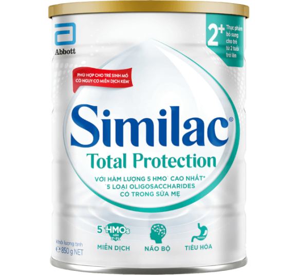 Sữa Similac Total Protection 2+ 850g (Từ 2 tuổi) (Giao bao bì ngẫu nhiên)