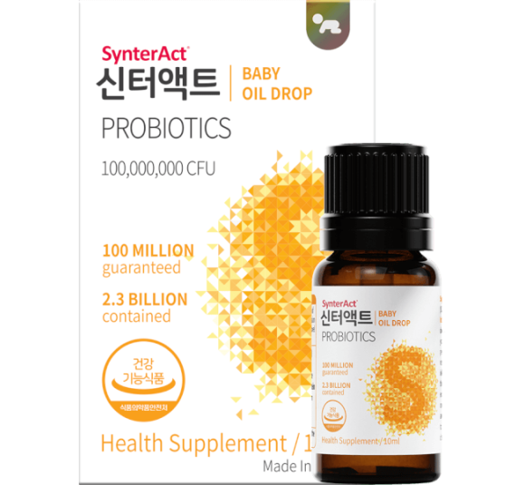 Men vi sinh Synteract Baby Drops Oil 10mL