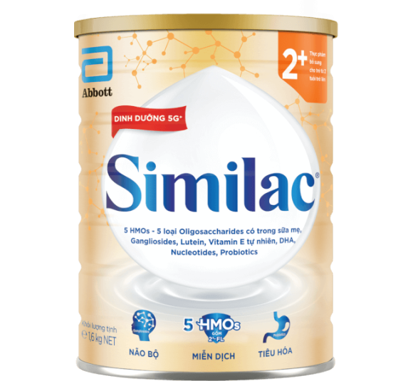 Sữa Similac 2+ 1,6kg (Từ 2 tuổi)