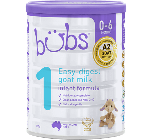 Sữa dê Bubs Goat số 1 800g (0-6 tháng)