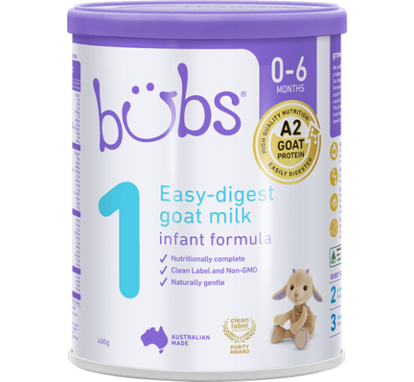 Sữa dê Bubs Goat số 1 400g (0-6 tháng)