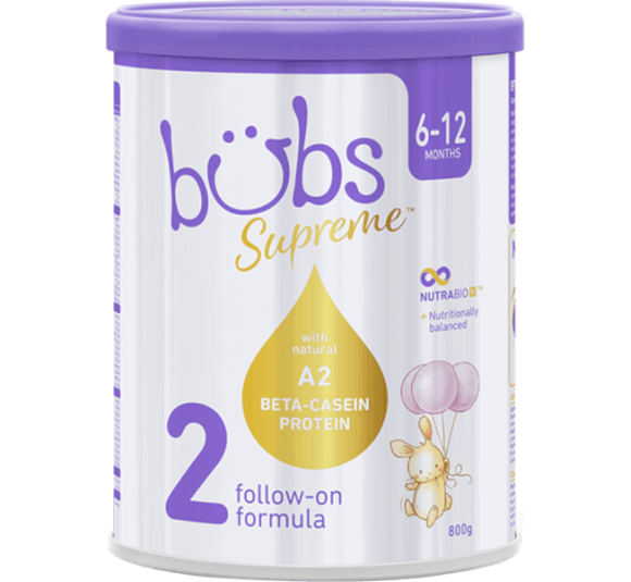 Sữa Bubs Supreme số 2 800g (6-12 tháng)