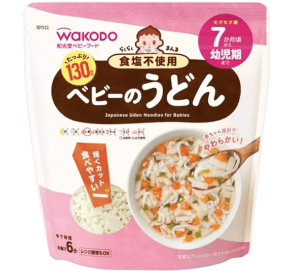 Mì udon không muối Easy Manma Wakodo cho bé