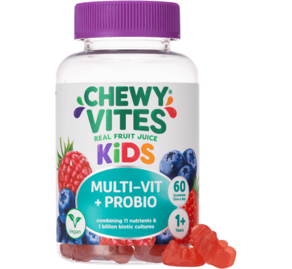 Thực phẩm bổ sung CHEWY VITES KIDS MULTI-VIT + PROBIO