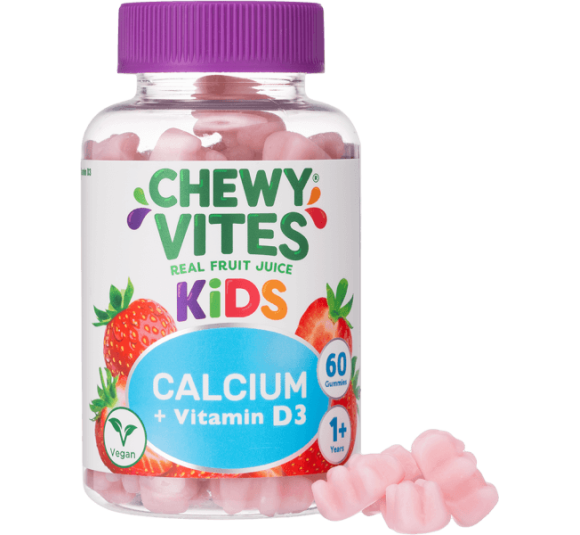 Thực phẩm bổ sung CHEWY VITES KIDS CALCIUM + VITAMIN D3