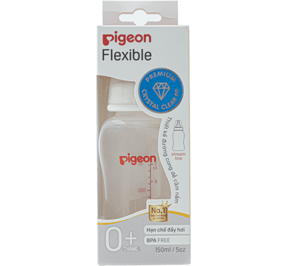 Bình sữa Pigeon Streamline 150ml (mẫu mới)