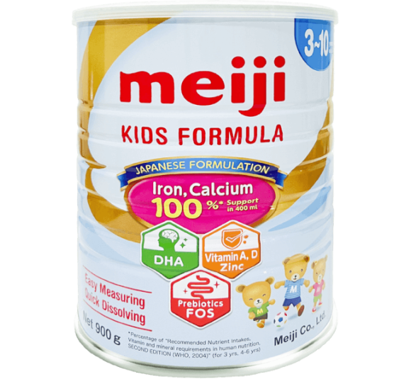 Thực phẩm bổ sung Meiji Kids Formula 900g (3-10 tuổi)