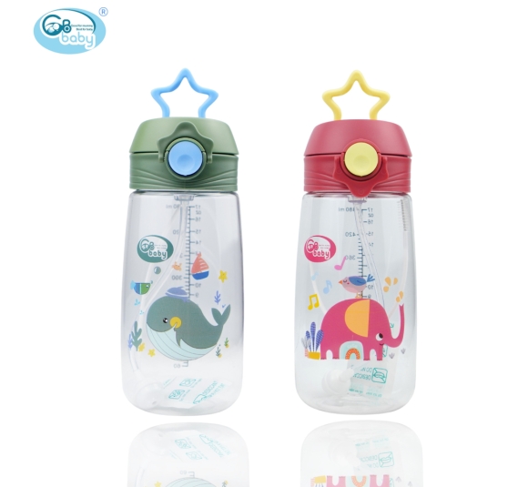 Bình nước tritan cao cấp Gb-Baby 480ml (Hình ngôi sao)