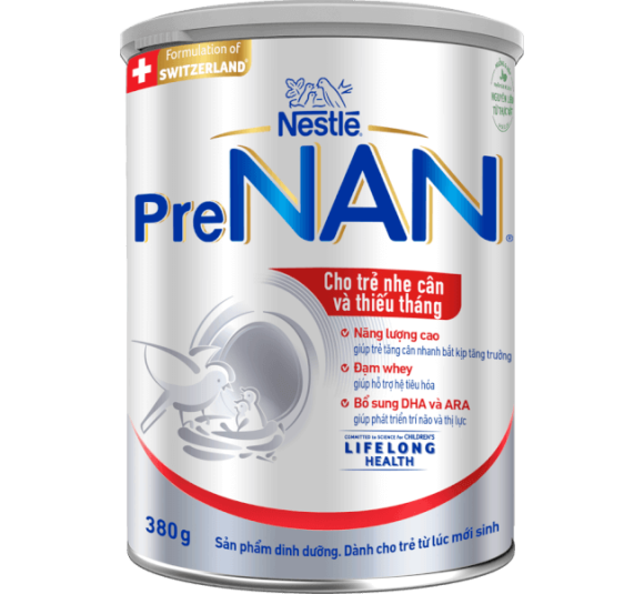 Sản phẩm dinh dưỡng Nestle PRENAN 380g