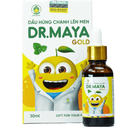 Dầu húng chanh lên men Dr. Maya Gold