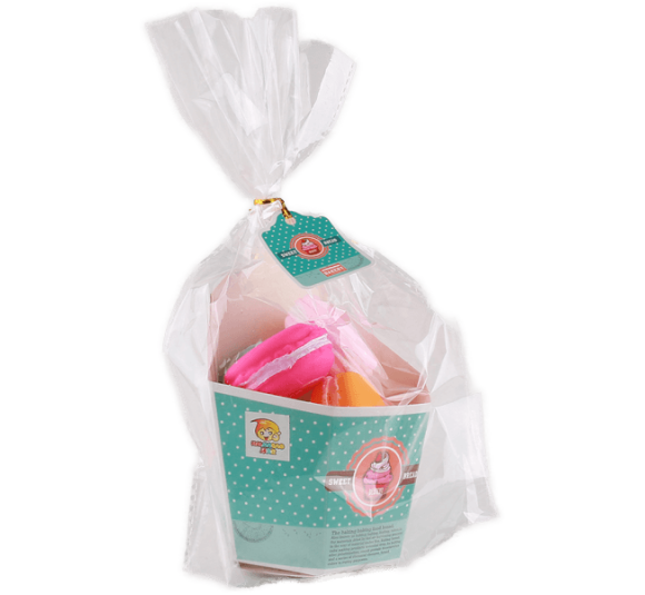 Túi đồ chơi bánh macaron kèm chút chít RFD338562