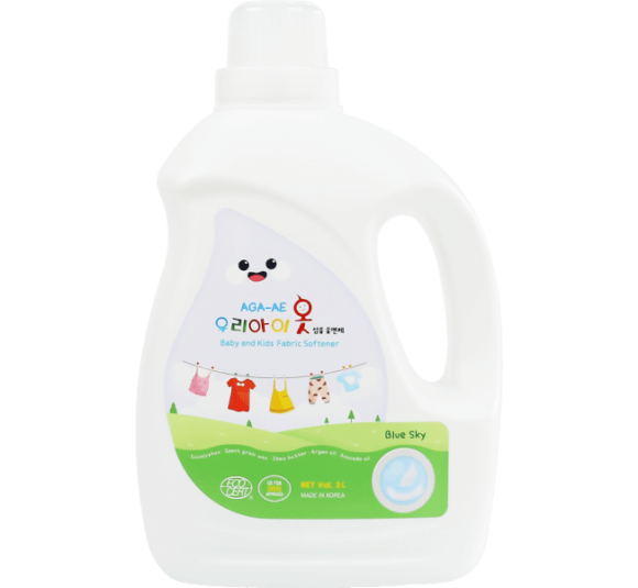 Nước xả Hàn Quốc Aga-ae cho bé - Blue Sky 3L