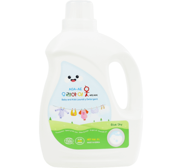 Nước giặt Hàn Quốc Aga-ae cho bé - Blue Sky 3L