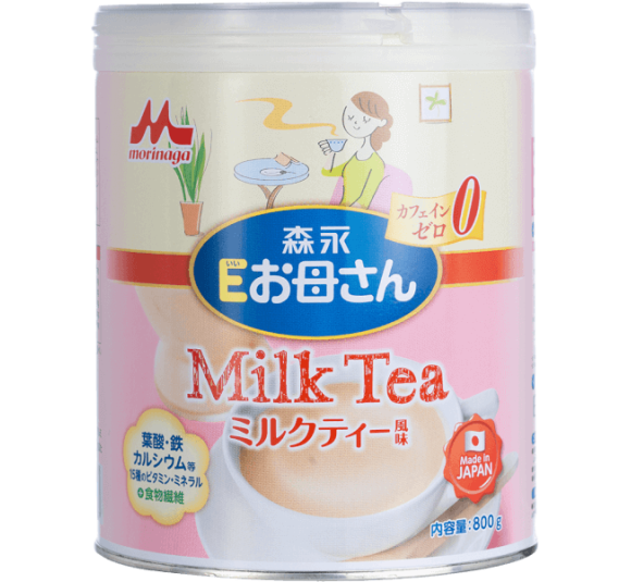 Sữa bầu Morinaga E-Okasan hương trà sữa 800g
