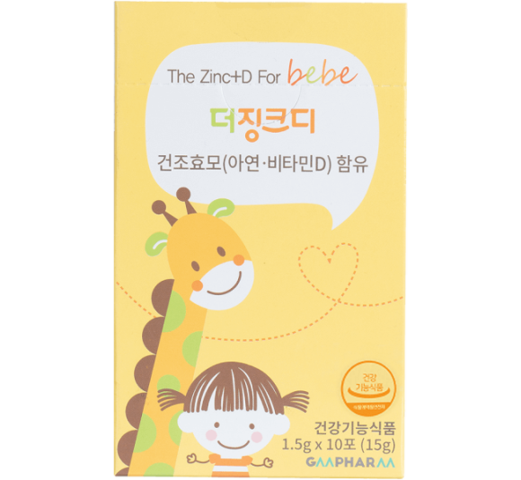 THỰC PHẨM BẢO VỆ SỨC KHOẺ THE ZINCD (Bột bổ sung Kẽm + Vitamin D GMPHARM Hàn Quốc)