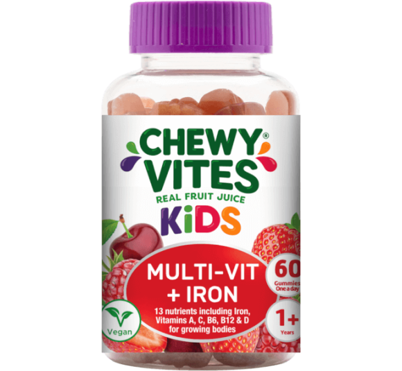 GUMMIES CHEWY VITES KIDS MULTI-VIT + IRON