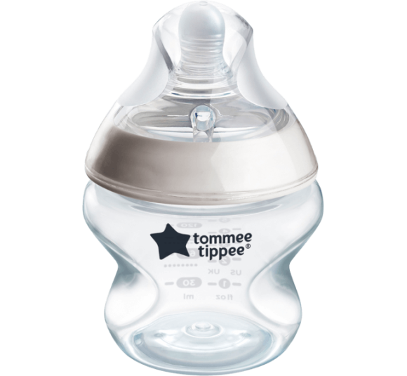 Bình sữa PP ty siêu mềm tự nhiên Tommee Tippee Natural Start 150ml, núm ty đi kèm 0-3 tháng