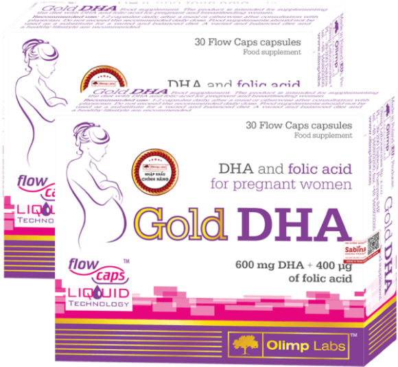 Combo 2 Thực phẩm bảo vệ sức khỏe Gold DHA