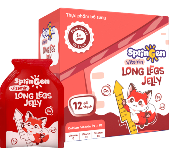 Thực phẩm bổ sung VITAMIN JELLY SPRINGEN LONG LEGS