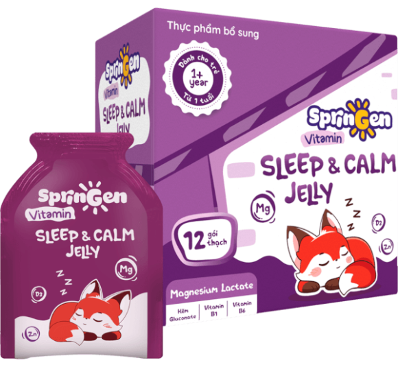 Thực phẩm bổ sung VITAMIN JELLY SPRINGEN SLEEP AND CALM