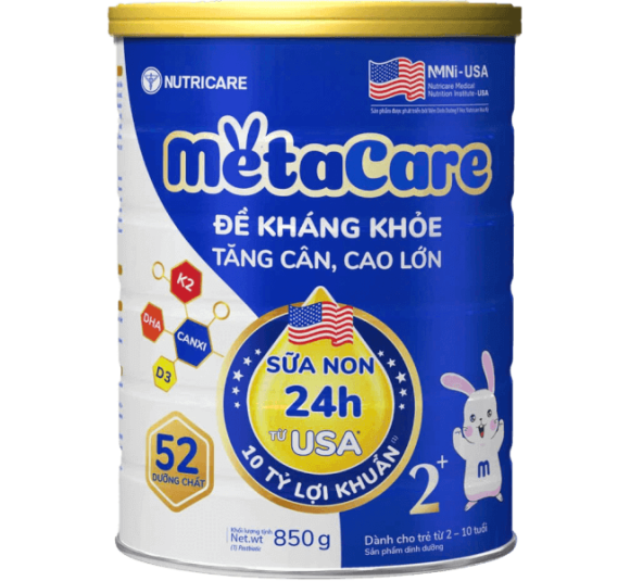 Sữa Metacare Eco 2+ 850g (2-10 tuổi)