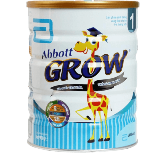 Sữa Abbott Grow 1 900g (0-6 tháng)