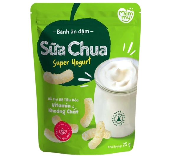 Bánh ăn dặm Mămmy vị sữa chua 25g 