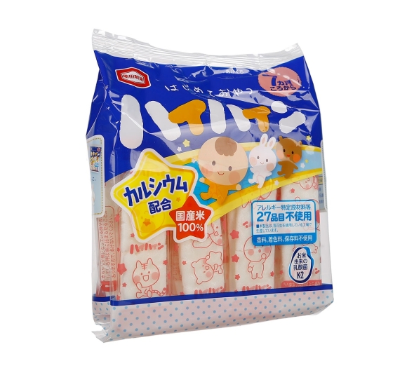 Bánh gạo tươi Nhật Haihain vị hải sản cho bé 