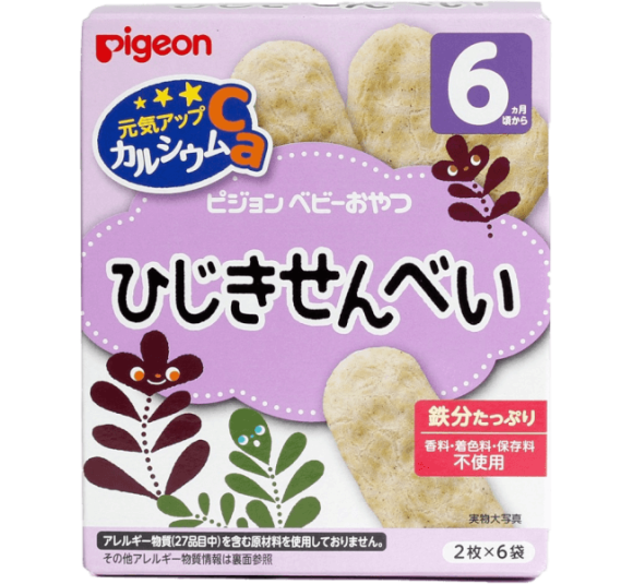 Bánh gạo vị tảo biển Pigeon 25g
