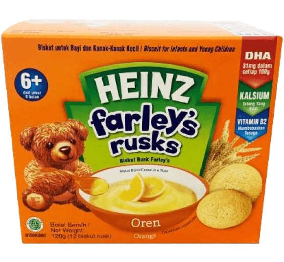 Bánh quy vị cam - Heinz Farley's rusks Orange