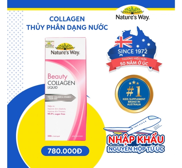 Beauty Collagen Liquid - Hỗ trợ bổ sung Collagen thủy phân