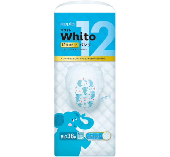 Bỉm tã quần Whito size XL 38 miếng (12-17kg)